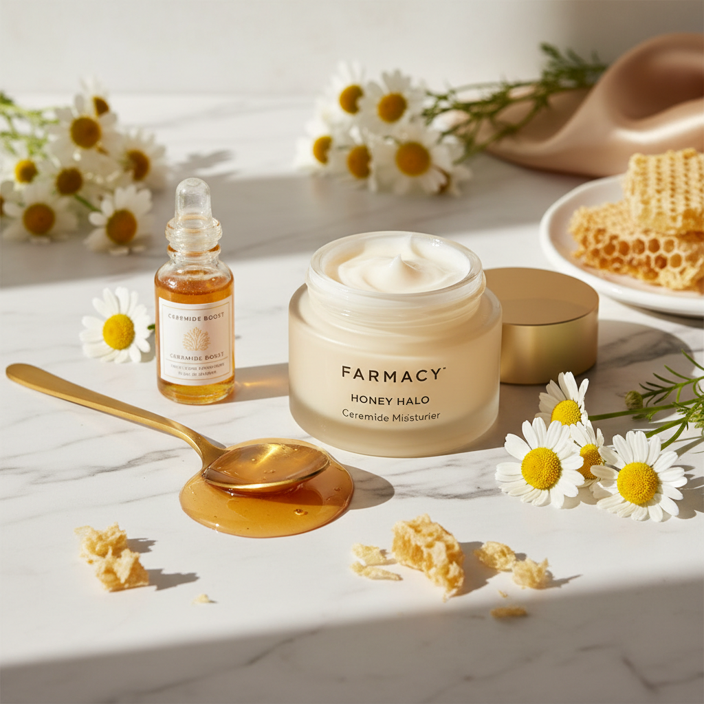 Farmacy Honey Halo Flat Lay